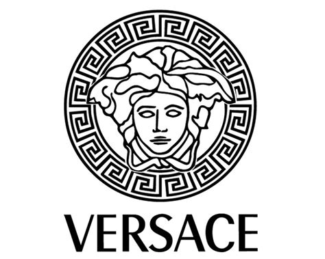 versace medusa head black and white|versace symbol medusa.